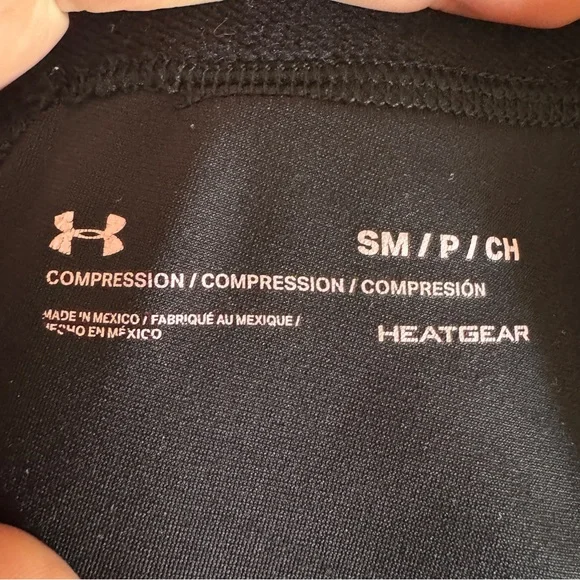 Women’s Black Size Small Under Armour Compression Shorts - Picture 4 of 4